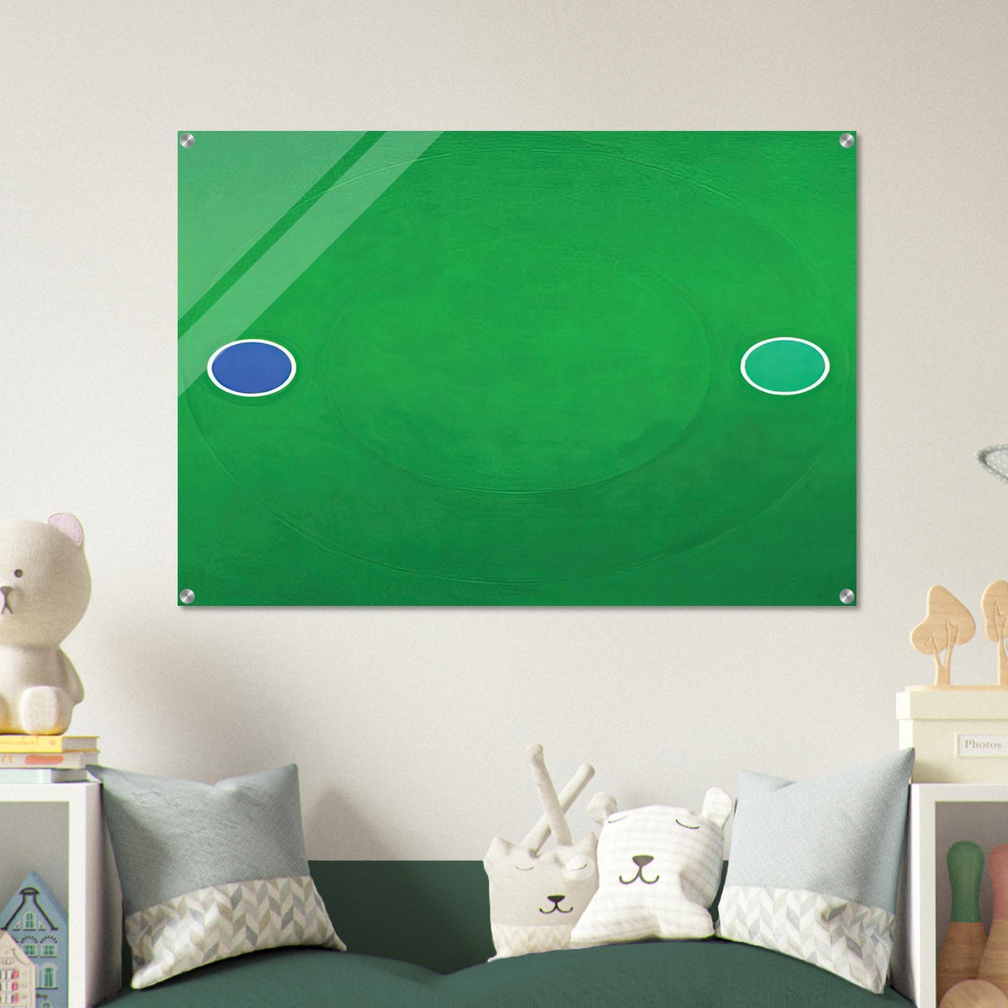 Green Melt - 1966 - Thomas Downing Acrylic Print - 70x100 cm / 28x40″ inches