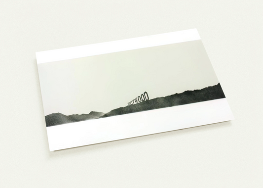 HOLLYWOOD 1969 By Edward Ruscha Pack of 10 Post Cards | Edward Ruscha Post Cards | A6 (10.5 x 14.8 cm) - 4.1 x 5.8 inches