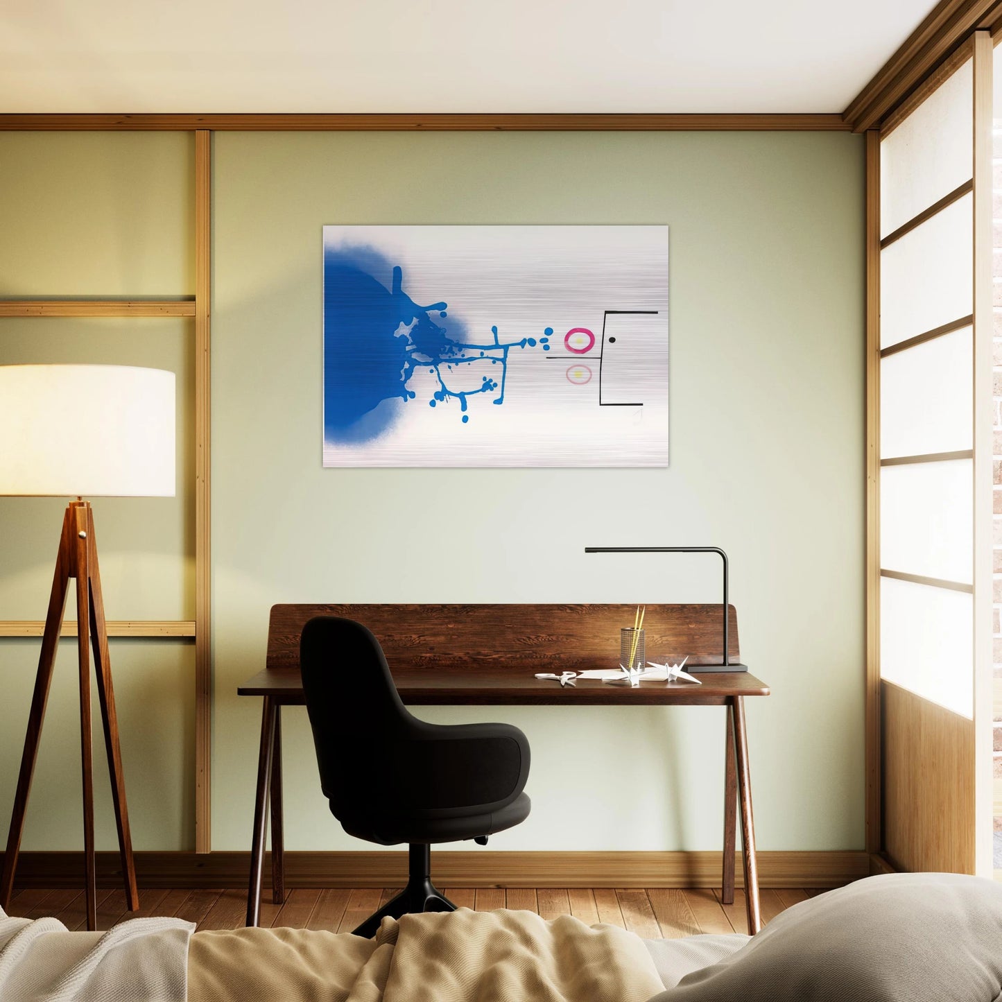 Sun and Sky - 1979 - Victor Pasmore Brushed Aluminum Print - 70x100 cm / 28x40 inches | Victor Pasmore Aluminum Print | Victor Pasmore Prints