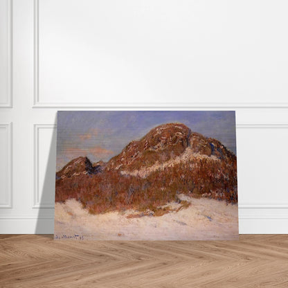 Mount Kolsaas 3 - claude monet Brushed Aluminum Print - 70x100 cm / 28x40 inches | claude monet Aluminum Print | claude monet Prints