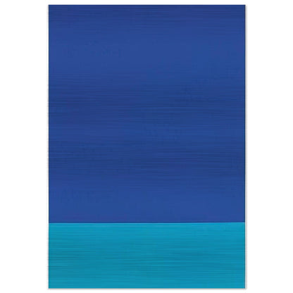 UNTITLED STOFFBILD 1969 - BLINKY PALERMO Brushed Aluminum Print - 70x100 cm / 28x40 inches | BLINKY PALERMO Aluminum Print | BLINKY PALERMO Prints