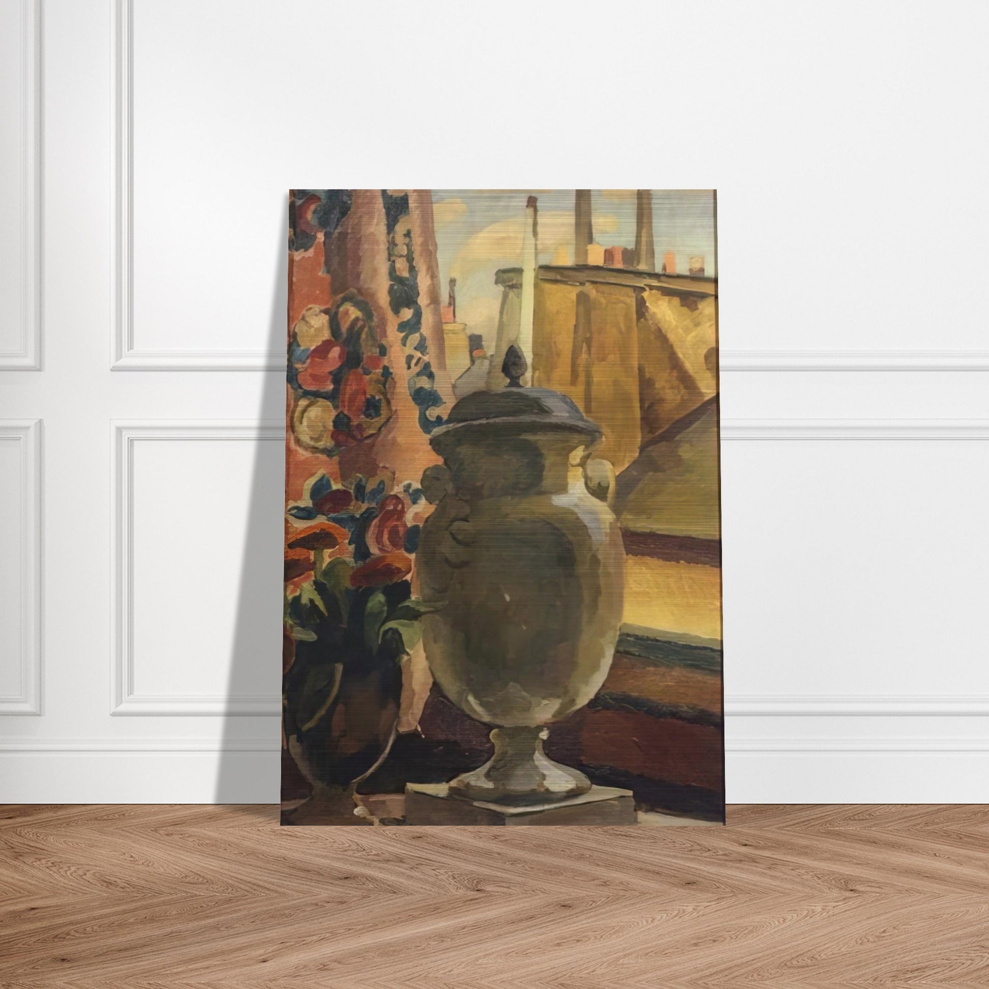 STILL LIFE AT A WINDOW 1922 - Vanessa Bell Brushed Aluminum Print - 70x100 cm / 28x40 inches | Vanessa Bell Aluminum Print | Vanessa Bell Prints