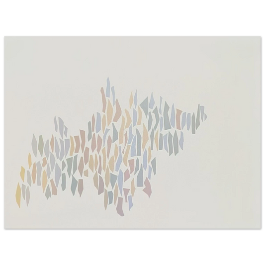 Robert Goodnough - Untitled - 1970  75x100 cm / 30x40inches Fine Art Poster