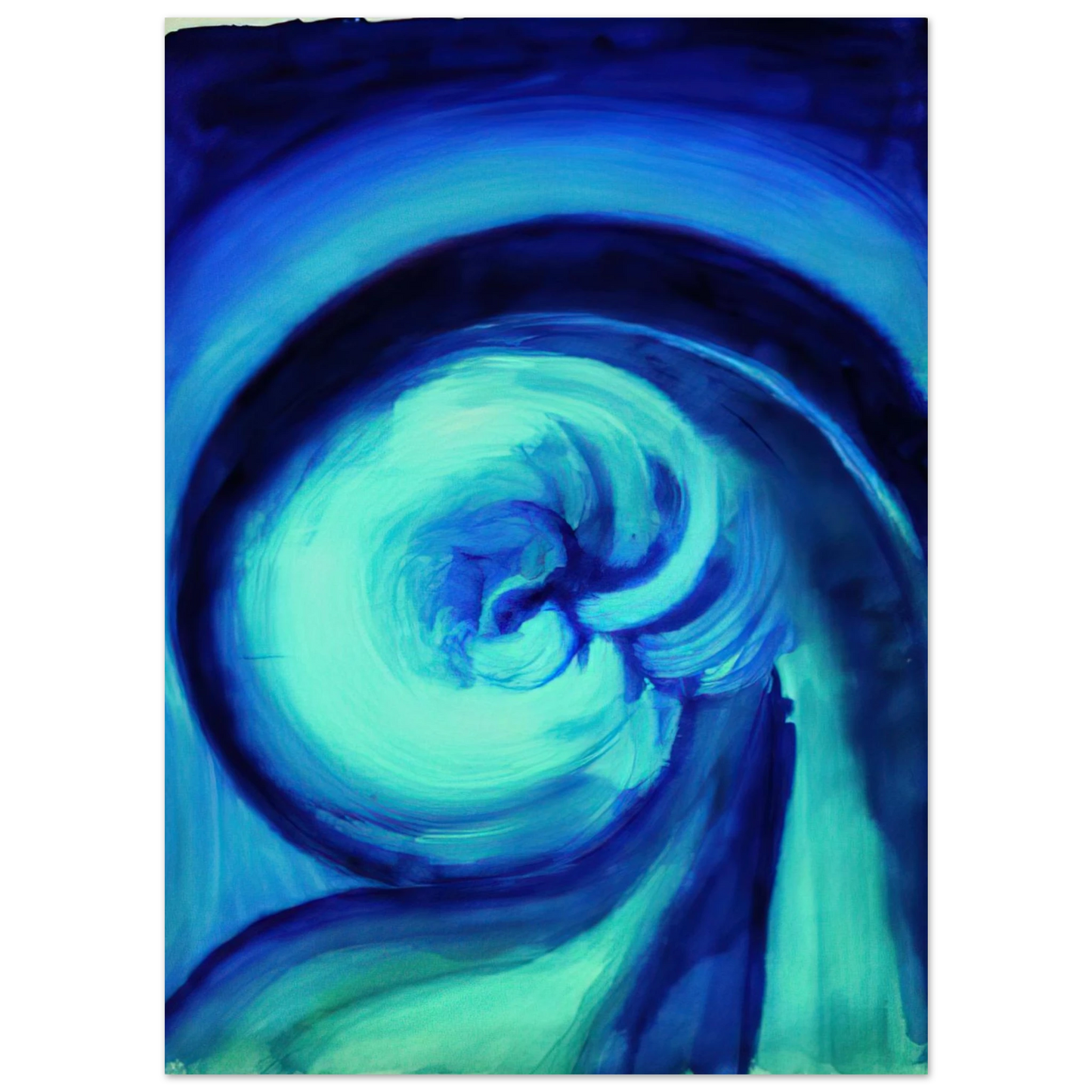 Georgia O'Keeffe - Blue I Fine Art Poster