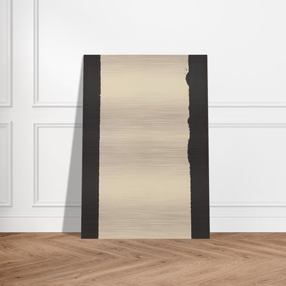 Burnt Umber  Ultramarine Blue - 2007 - Yun Hyong-keun Brushed Aluminum Print - 70x100 cm / 28x40 inches | Yun Hyong-keun Aluminum Print | Yun Hyong-keun Prints