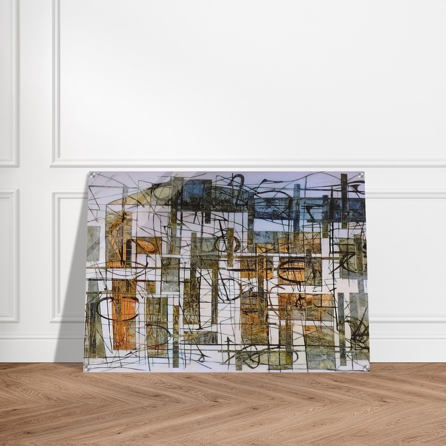 Lookscape - 1952 - Jimmy Ernst Acrylic Print - 70x100 cm / 28x40″ inches