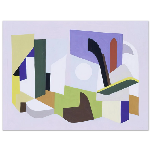 Ad Reinhardt - Untitled N.Y. World's Fair - 1939  75x100 cm / 30x40inches Fine Art Poster