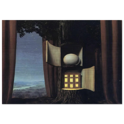 THE VOICE OF BLOOD 1948 1 - Rene Magritte Brushed Aluminum Print - 70x100 cm / 28x40 inches | Rene Magritte Aluminum Print | Rene Magritte Prints