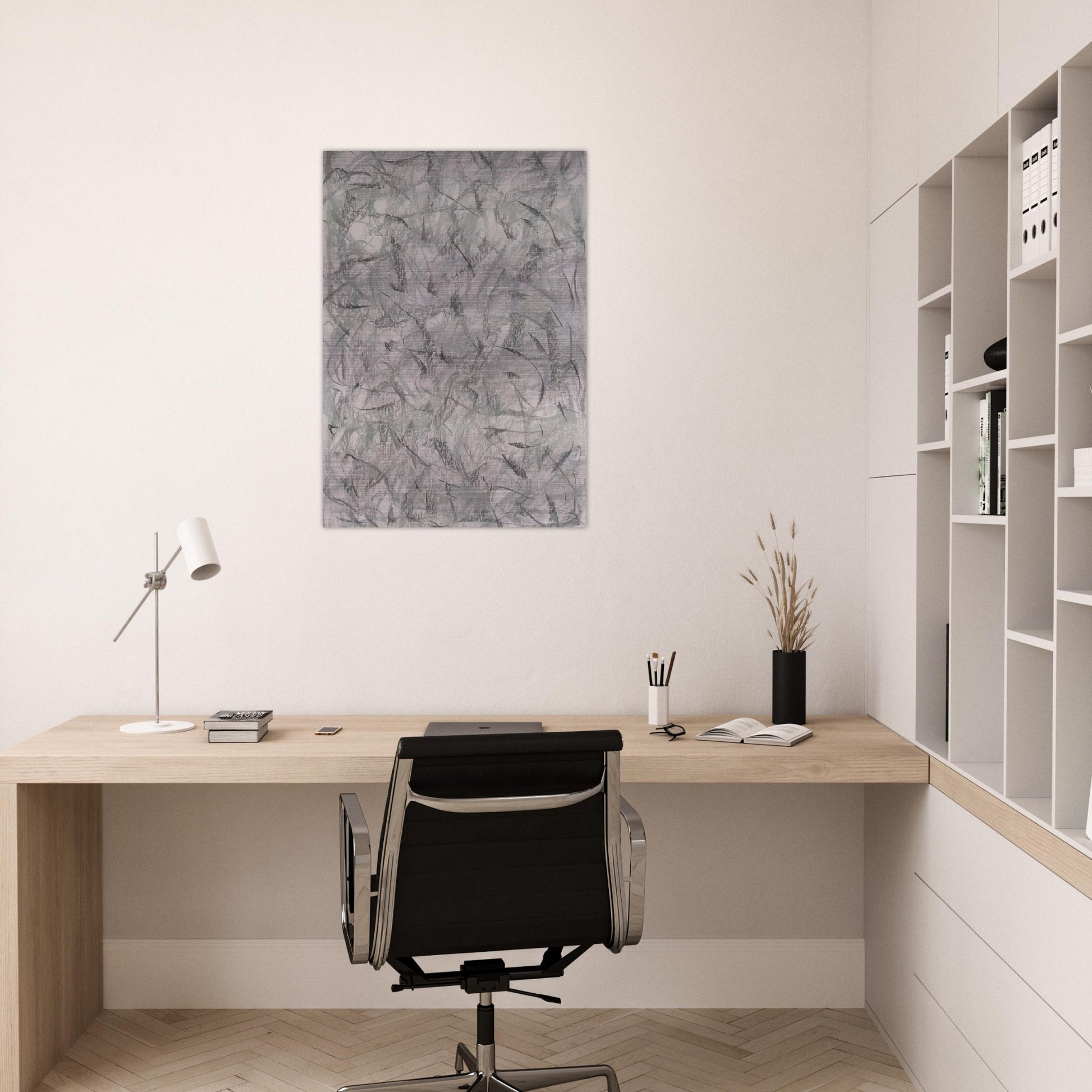 UNTITLED 1980 - Gotthard Graubner Brushed Aluminum Print - 70x100 cm / 28x40 inches | Gotthard Graubner Aluminum Print | Gotthard Graubner Prints
