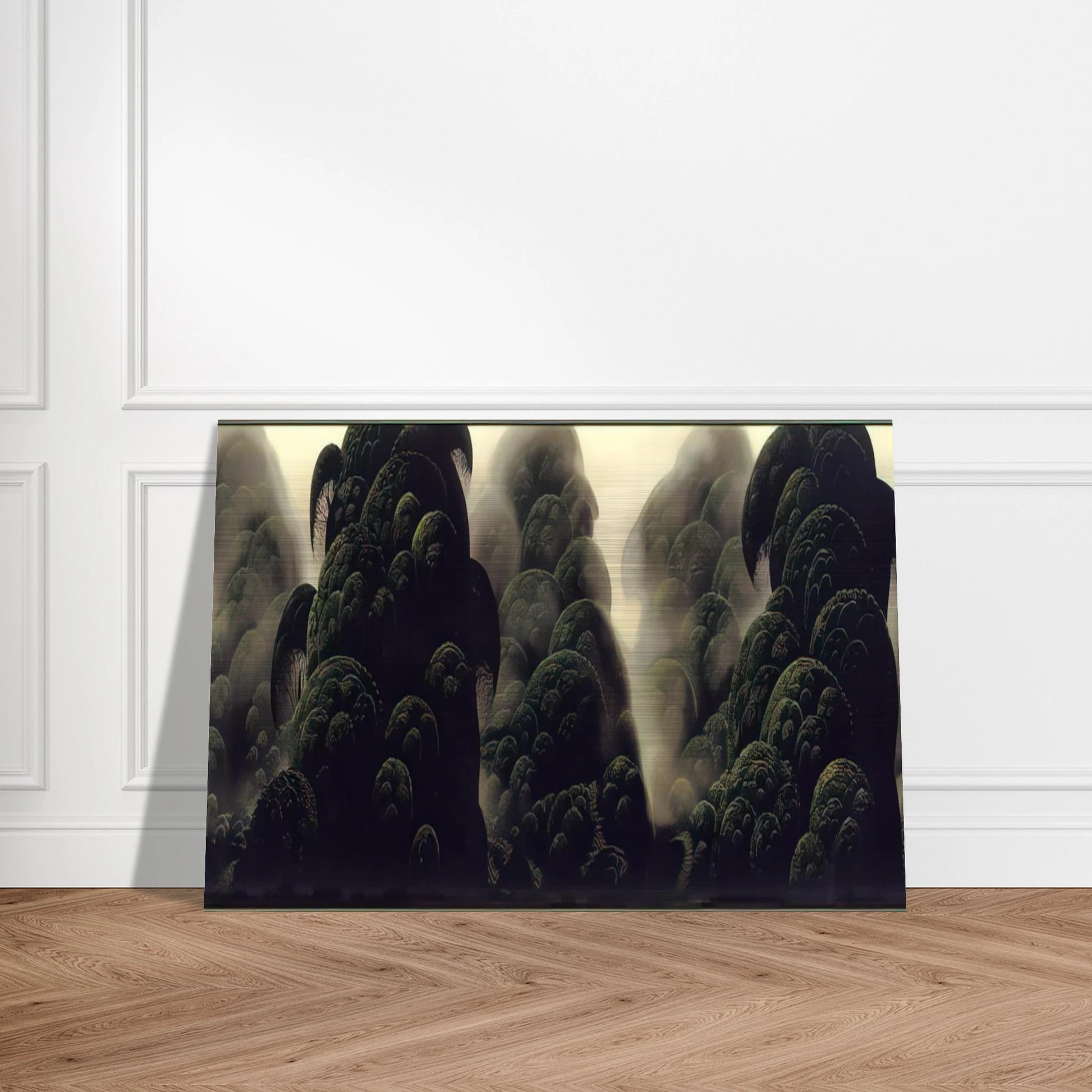 Spirit Grove - Eyvind Earle Brushed Aluminum Print - 70x100 cm / 28x40 inches | Eyvind Earle Aluminum Print | Eyvind Earle Prints