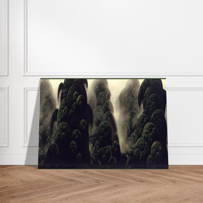 Spirit Grove - Eyvind Earle Brushed Aluminum Print - 70x100 cm / 28x40 inches | Eyvind Earle Aluminum Print | Eyvind Earle Prints