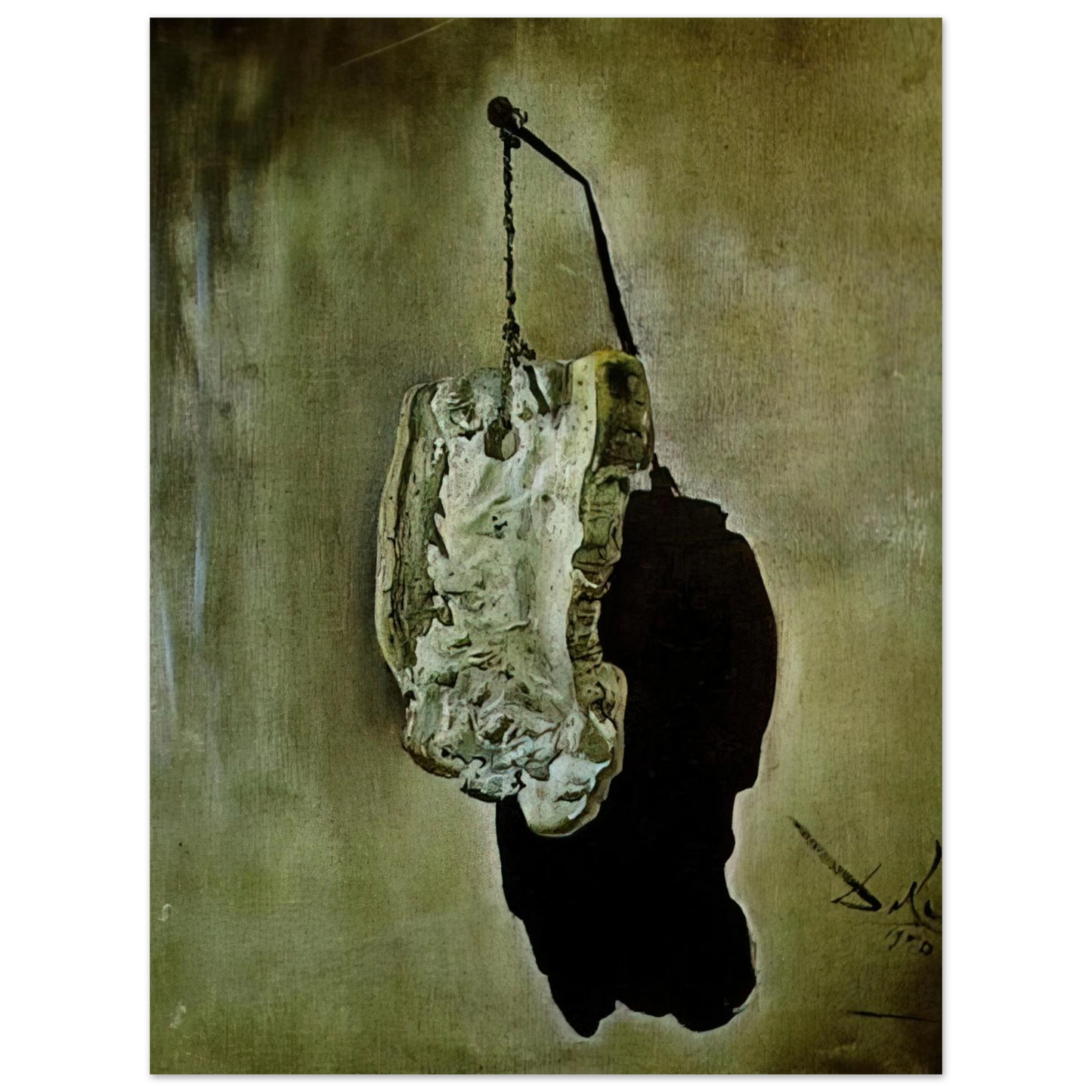 Salvador Dali - CORK STUDY FOR THE MADONNA OF PORT LLIGAT  75x100 cm / 30x40inches Fine Art Poster