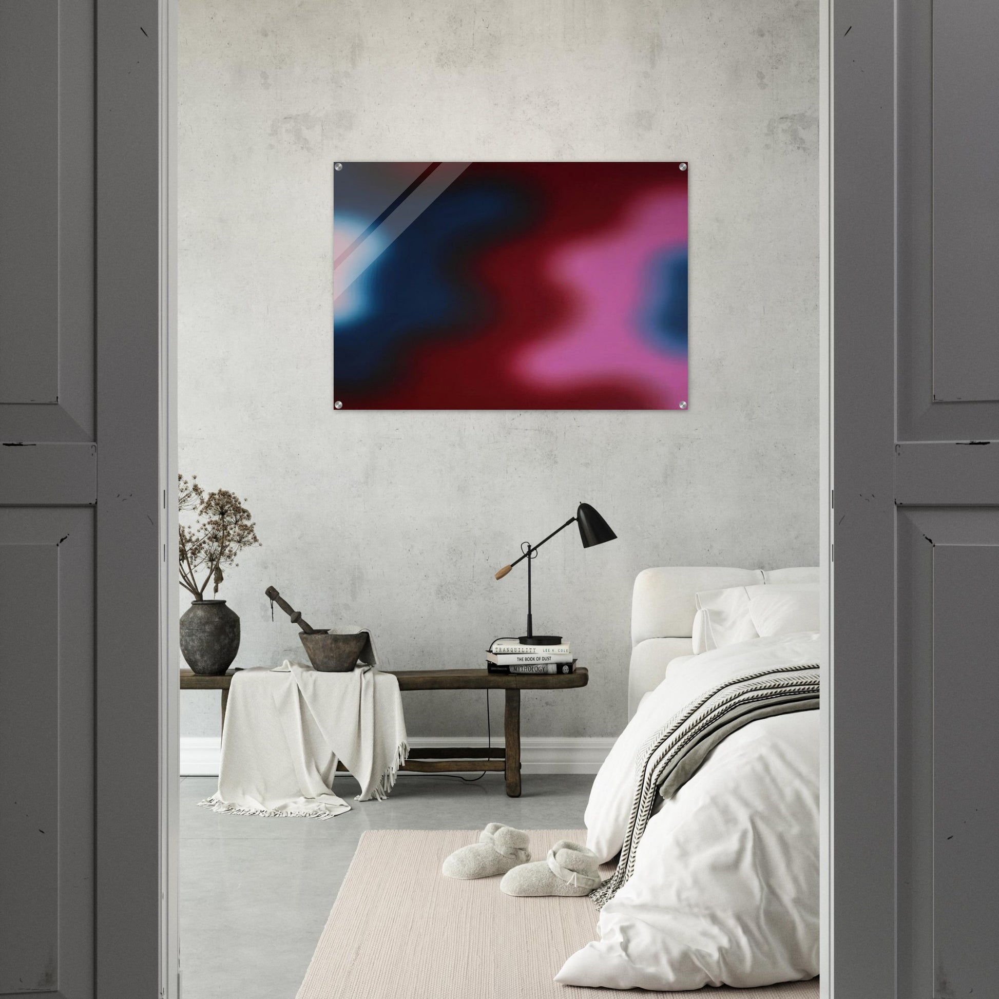 M-12 - 1970 - Wojciech Fangor Acrylic Print - 70x100 cm / 28x40″ inches
