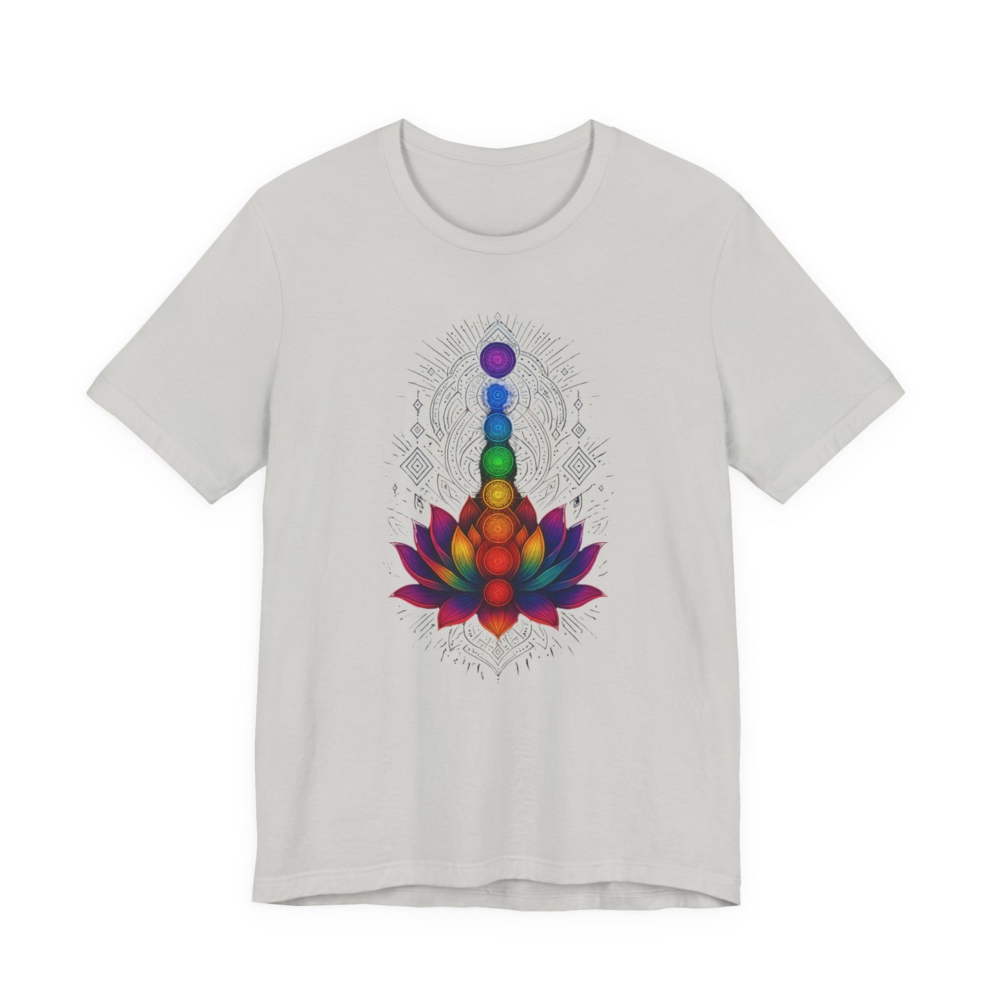 Amante del yoga espiritual de la flor de loto del chakra