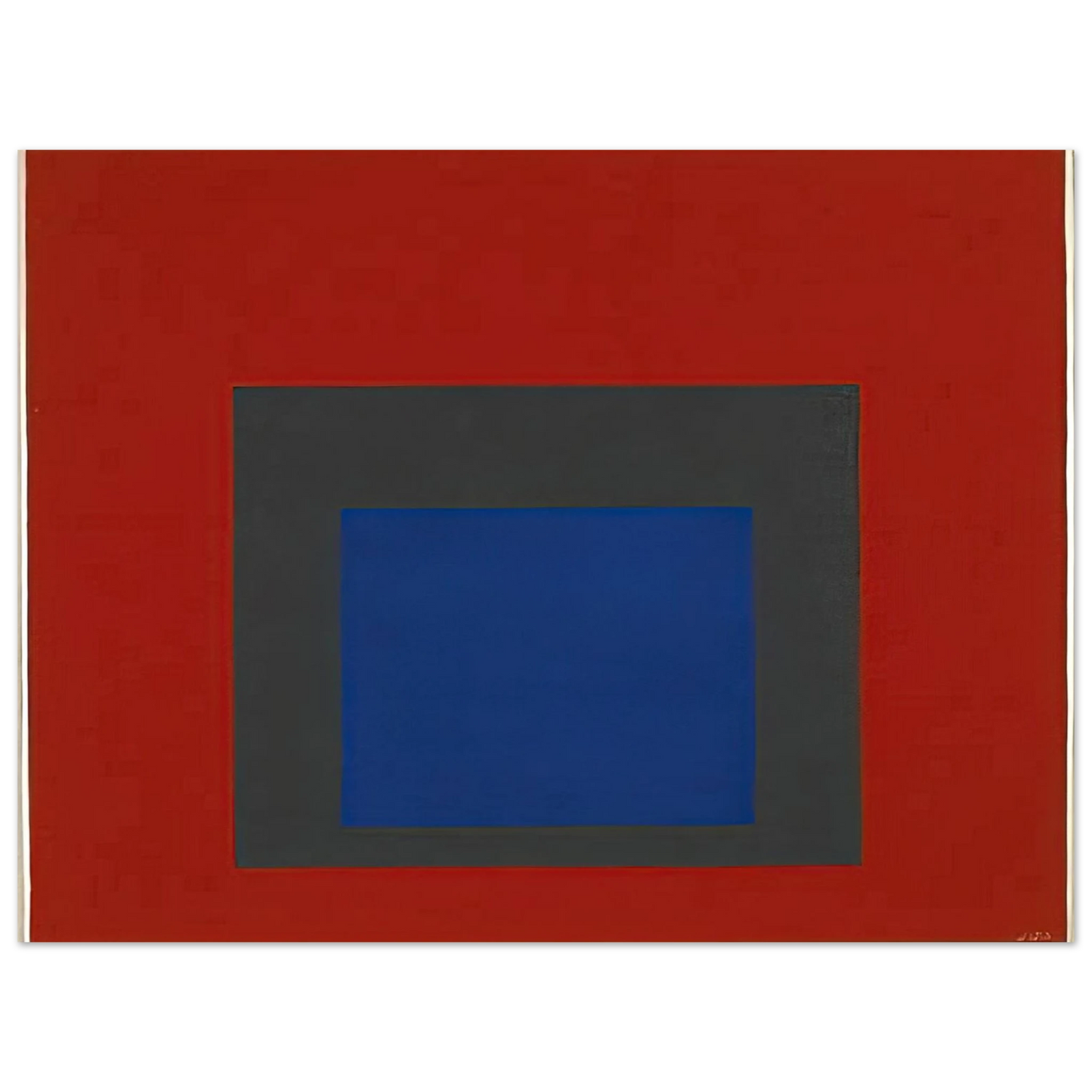 Josef Albers - HOMAGE TO THE SQUARE 1950  75x100 cm / 30x40inches Fine Art Poster