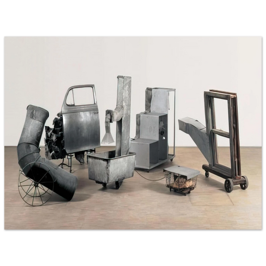 Robert Rauschenberg - ORACLE 1965  75x100 cm / 30x40inches Fine Art Poster