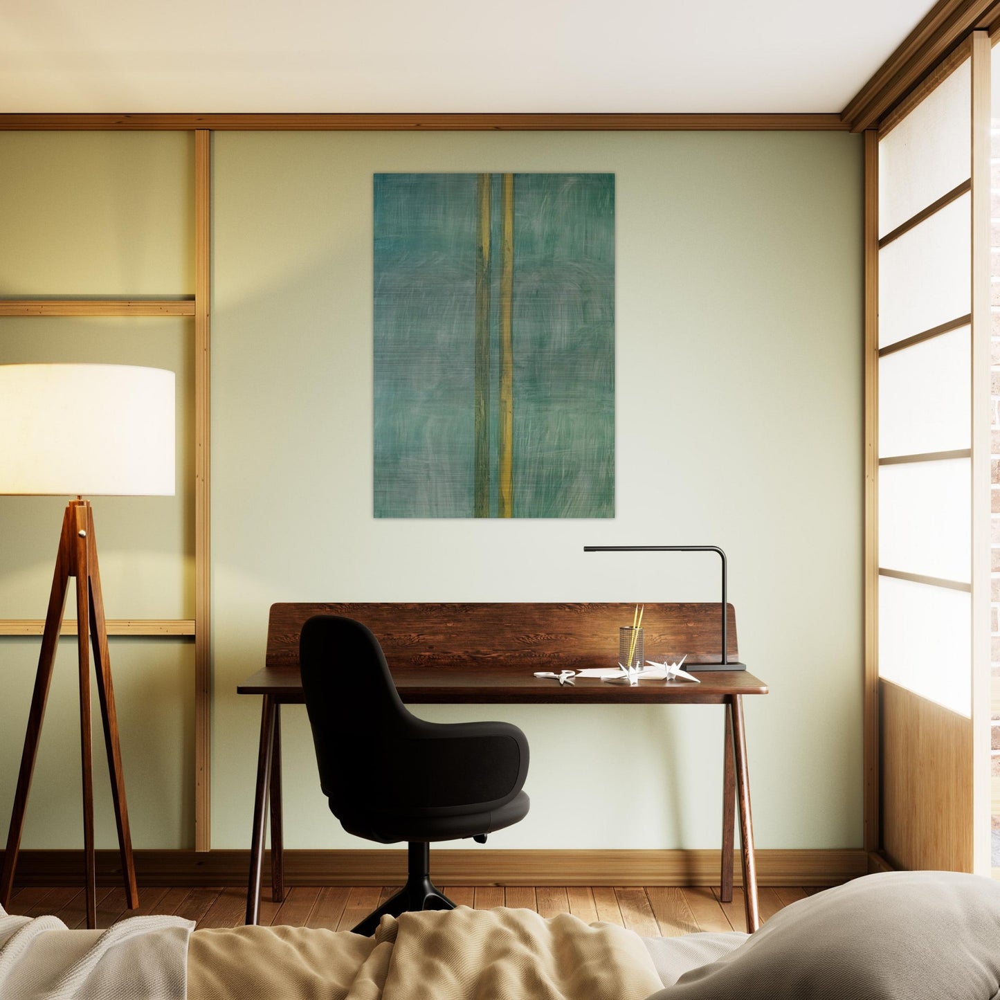 Concord - Barnett Newman Brushed Aluminum Print - 70x100 cm / 28x40 inches | Barnett Newman Aluminum Print | Barnett Newman Prints