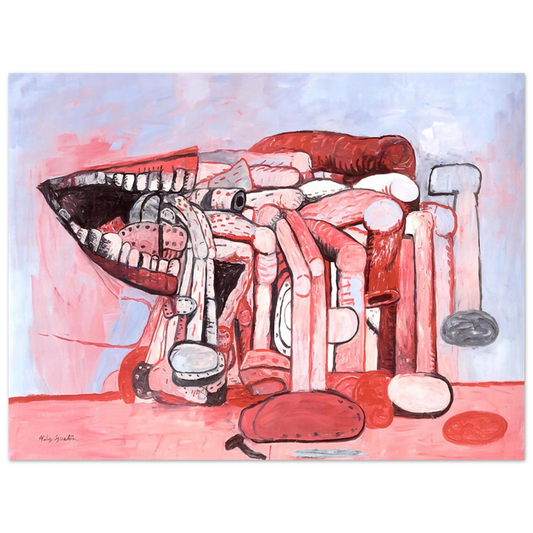 Philip Guston - PAINTER S FORMS NO 2 1978  75x100 cm / 30x40inches Fine Art Poster