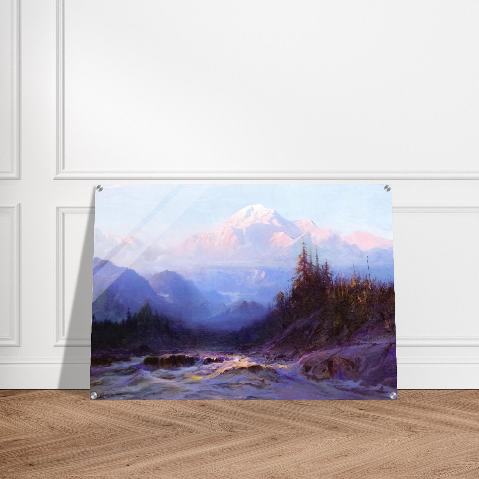 Mount McKinley - 1925 - Sydney Laurence Acrylic Print - 70x100 cm / 28x40″ inches