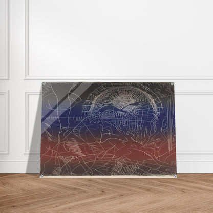 UNTITLED ABSTRACT - Man Ray Acrylic Print - 70x100 cm / 28x40″ inches | Man Ray Wall Art | Man Ray Prints