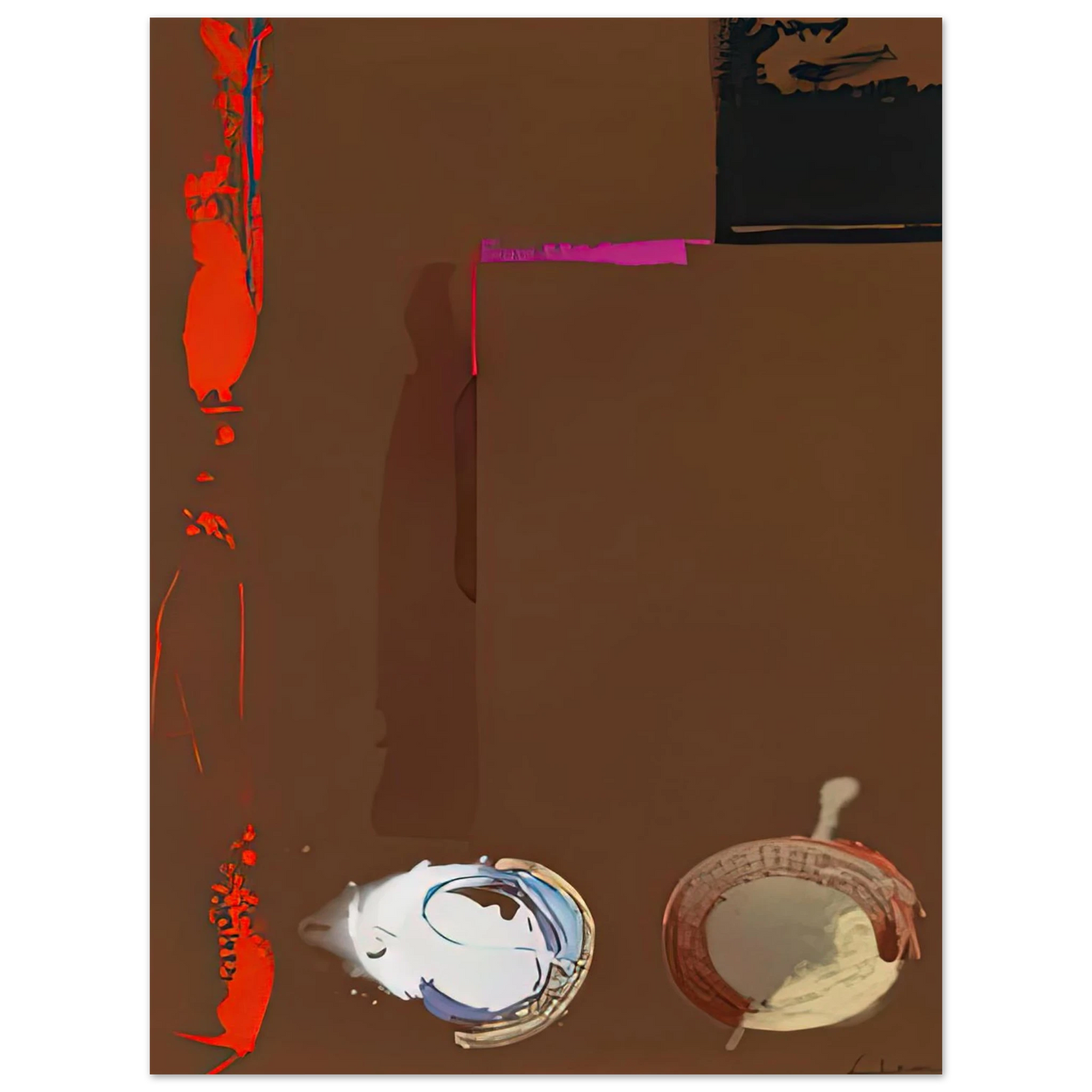 Helen Frankenthaler - Syzygy, 1987- Wall Art - 30x40 cm / 12x16 inches - Fine Art Poster-canvas - -