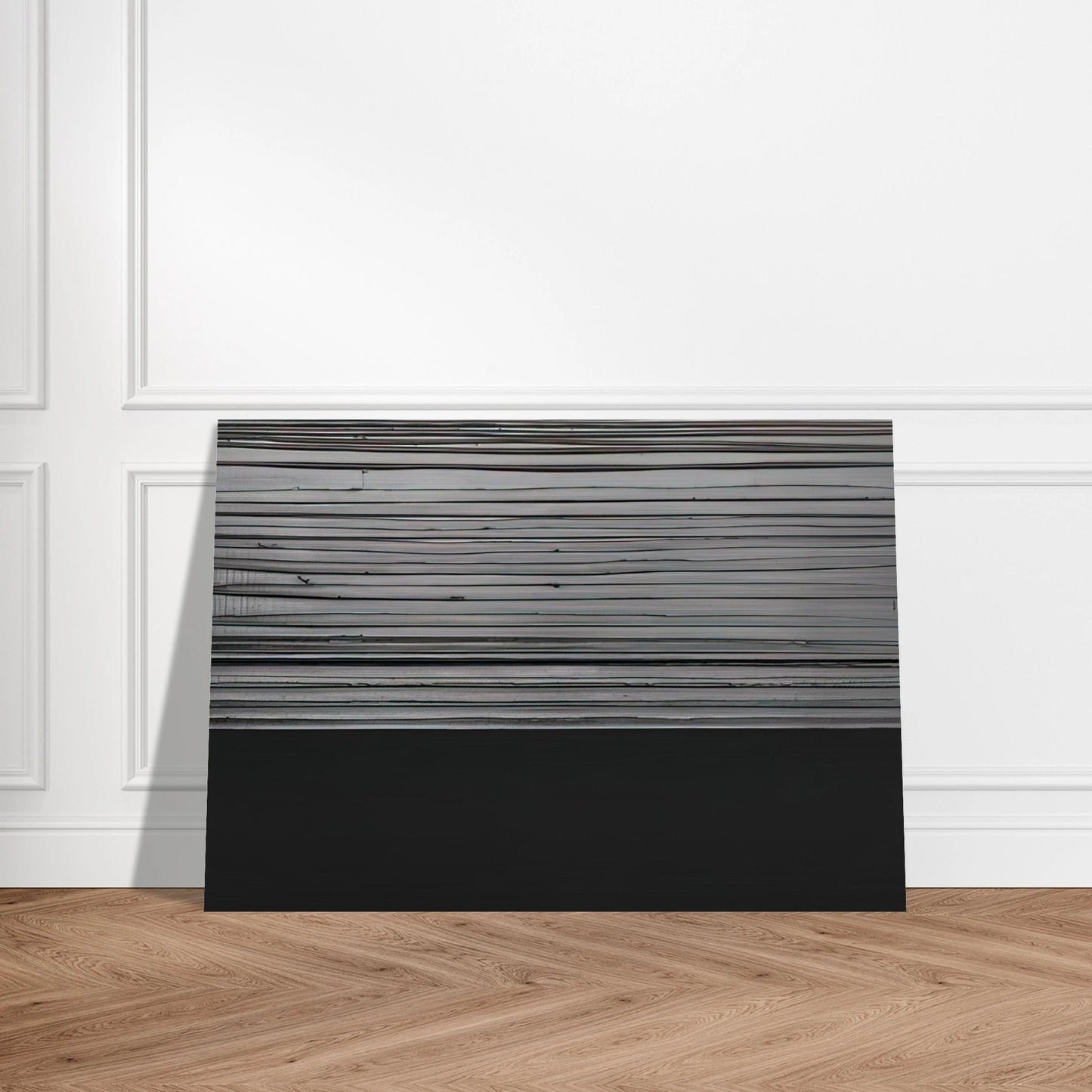 Peinture 12 November 2008 diptyque - 2008 - Pierre Soulages Brushed Aluminum Print - 70x100 cm / 28x40 inches | Pierre Soulages Aluminum Print | Pierre Soulages Prints