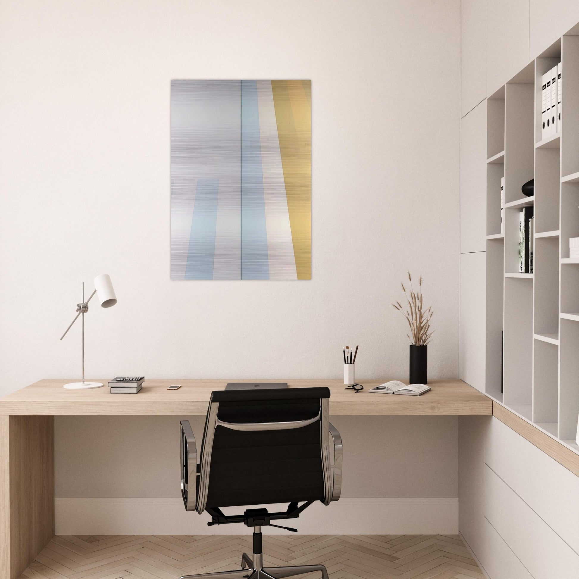 Diet - Minimalism - Mark Lancaster Brushed Aluminum Print - 70x100 cm / 28x40 inches | Mark Lancaster Aluminum Print | Mark Lancaster Prints