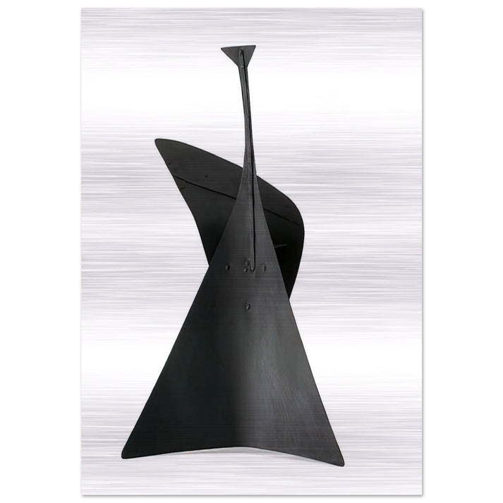 LITTLE ARCH MAQUETTE 1940 - Alexander Calder Brushed Aluminum Print - 70x100 cm / 28x40 inches | Alexander Calder Aluminum Print | Alexander Calder Prints