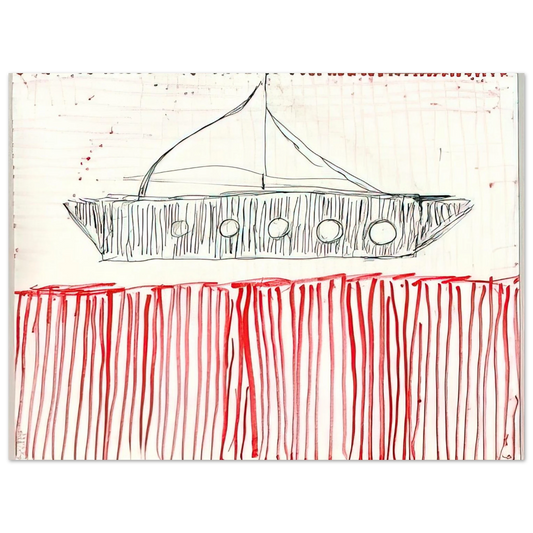 Louise Bourgeois - BE CALME OCTOBER 1ST 31ST 2004 0  75x100 cm / 30x40inches Fine Art Poster