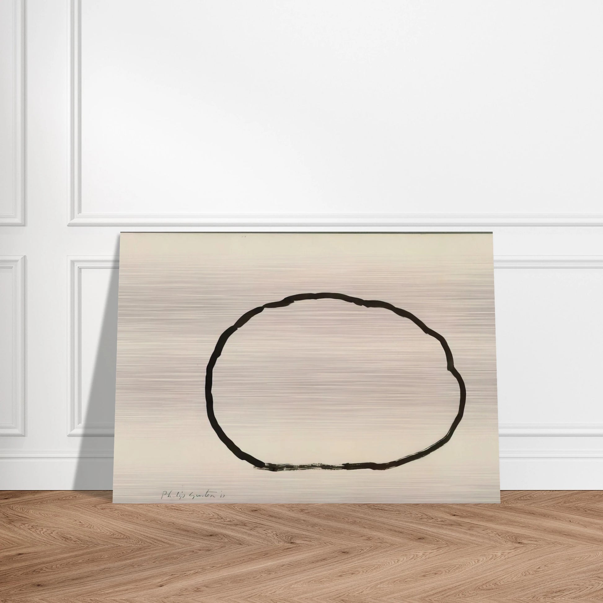 UNTITLED 6 - Philip Guston Brushed Aluminum Print - 70x100 cm / 28x40 inches | Philip Guston Aluminum Print | Philip Guston Prints