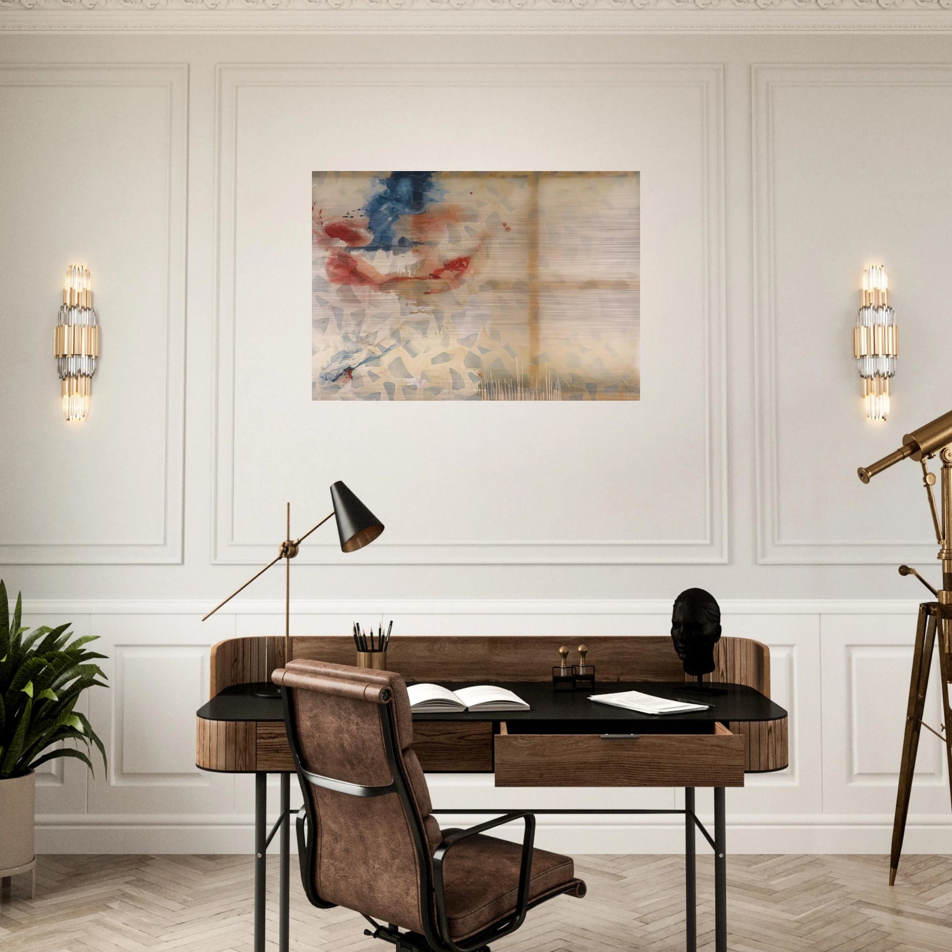 UNTITLED - Sigmar Polke Brushed Aluminum Print - 70x100 cm / 28x40 inches | Sigmar Polke Aluminum Print | Sigmar Polke Prints