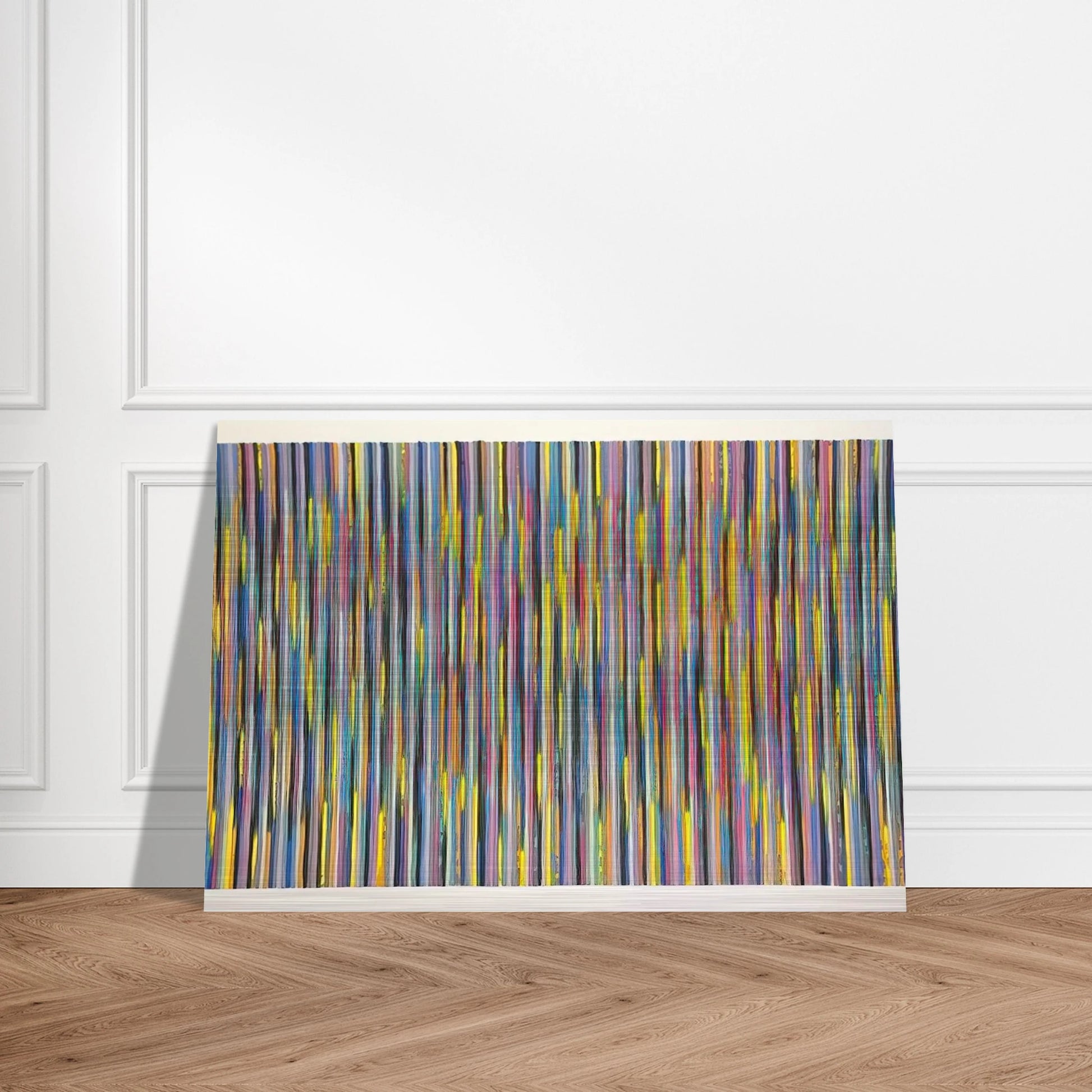 Joy Ride - 1981 - Gene Davis Brushed Aluminum Print - 70x100 cm / 28x40 inches | Gene Davis Aluminum Print | Gene Davis Prints