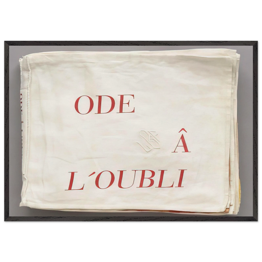 ODE TO THE FORGOTTEN 2004 - Louise Bourgeois 70x100 cm / 28x40 inches Framed Art Print – Black Wooden Frame