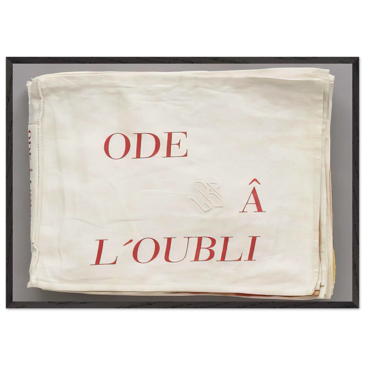 ODE TO THE FORGOTTEN 2004 - Louise Bourgeois 70x100 cm / 28x40 inches Framed Art Print – Black Wooden Frame