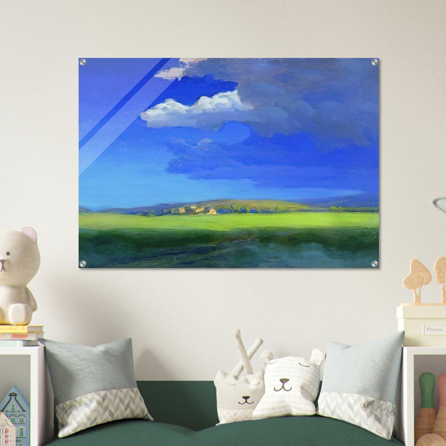 After the thunderstorm - Arkhyp Kuindzhi Acrylic Print - 70x100 cm / 28x40″ inches | Arkhyp Kuindzhi Wall Art | Arkhyp Kuindzhi Prints