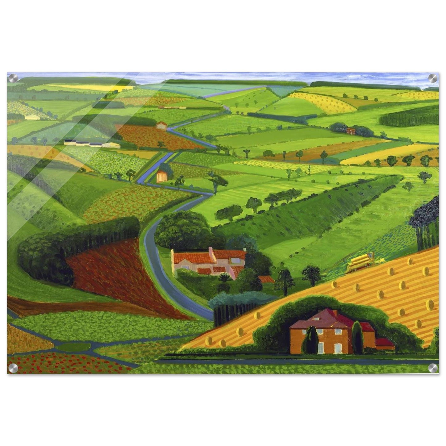 David Hockney - David Hockney Acrylic Print - 70x100 cm / 28x40″ inches | David Hockney Wall Art | David Hockney Prints
