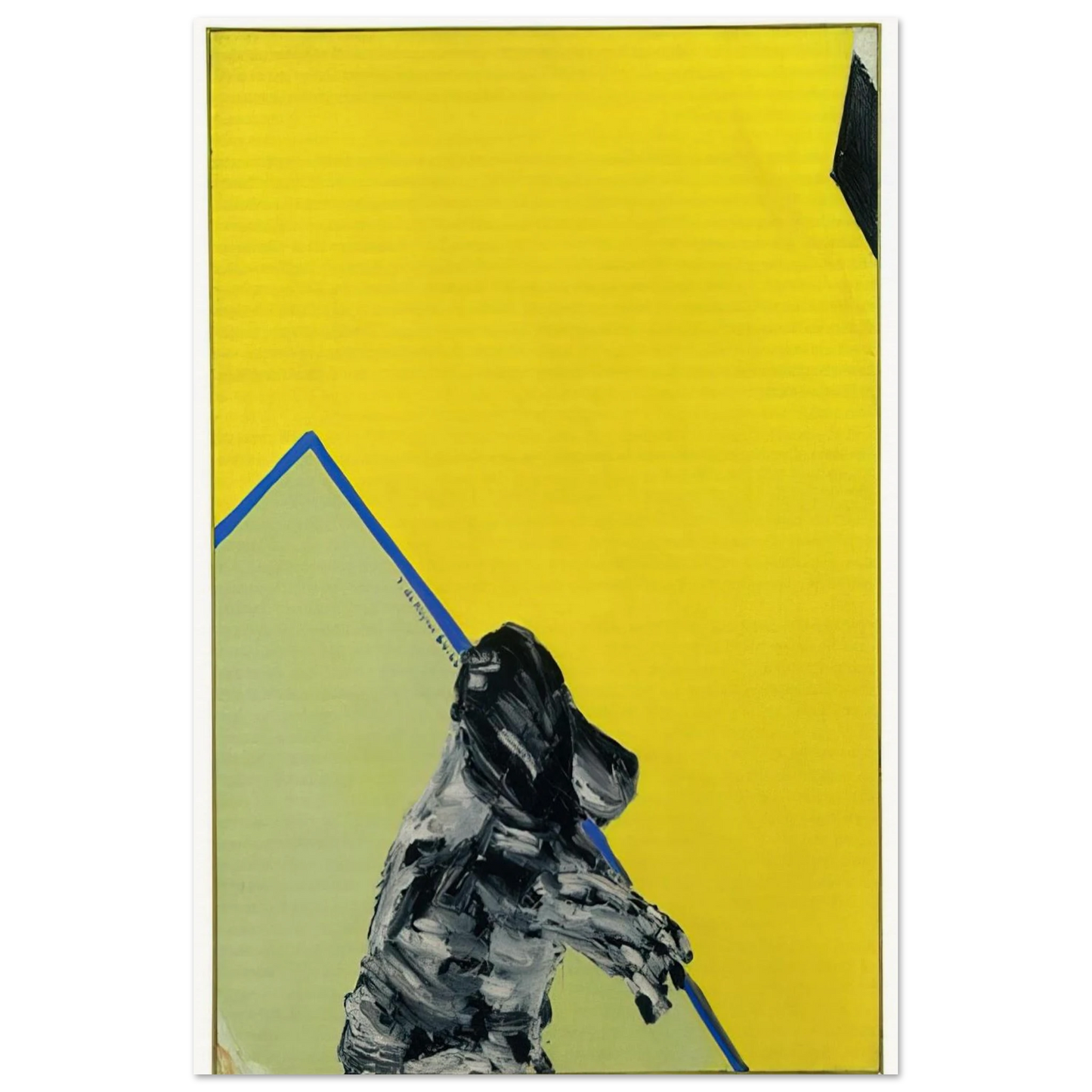 Baron in Al Held-Veld - 1966 - Ralston Crawford Art Prints - 100x150 cm / 40x60″ inches | Ralston Crawford Poster | Ralston Crawford Prints
