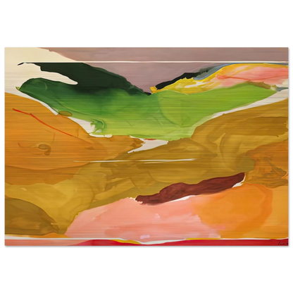 Nature Abhors a Vacuum, 1973- - Helen Frankenthaler Brushed Aluminum Print - 70x100 cm / 28x40 inches | Helen Frankenthaler Aluminum Print | Helen Frankenthaler Prints