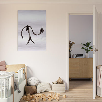 THE VINE 1944 - Alexander Calder Brushed Aluminum Print - 70x100 cm / 28x40 inches | Alexander Calder Aluminum Print | Alexander Calder Prints