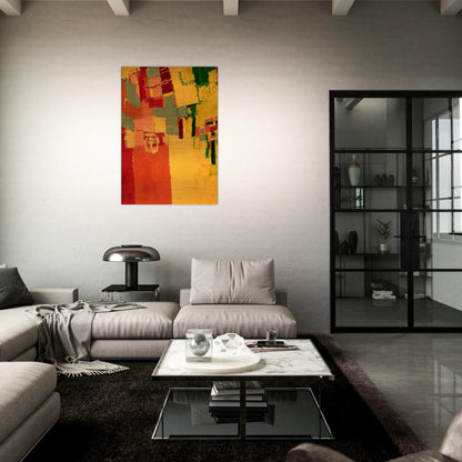 27 October 1949 - 1949 - Frank Lobdell Brushed Aluminum Print - 70x100 cm / 28x40 inches | Frank Lobdell Aluminum Print | Frank Lobdell Prints