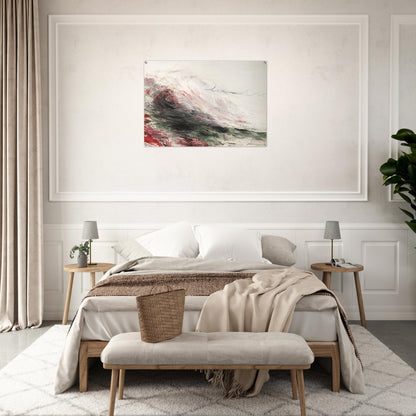 Hero and Leandro  A Painting in Four Parts  Part I - Cy Twombly Acrylic Print - 70x100 cm / 28x40″ inches