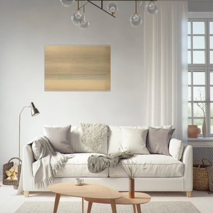 Ha nevicato - 1957 - Antonio Calderara Brushed Aluminum Print - 70x100 cm / 28x40 inches | Antonio Calderara Aluminum Print | Antonio Calderara Prints