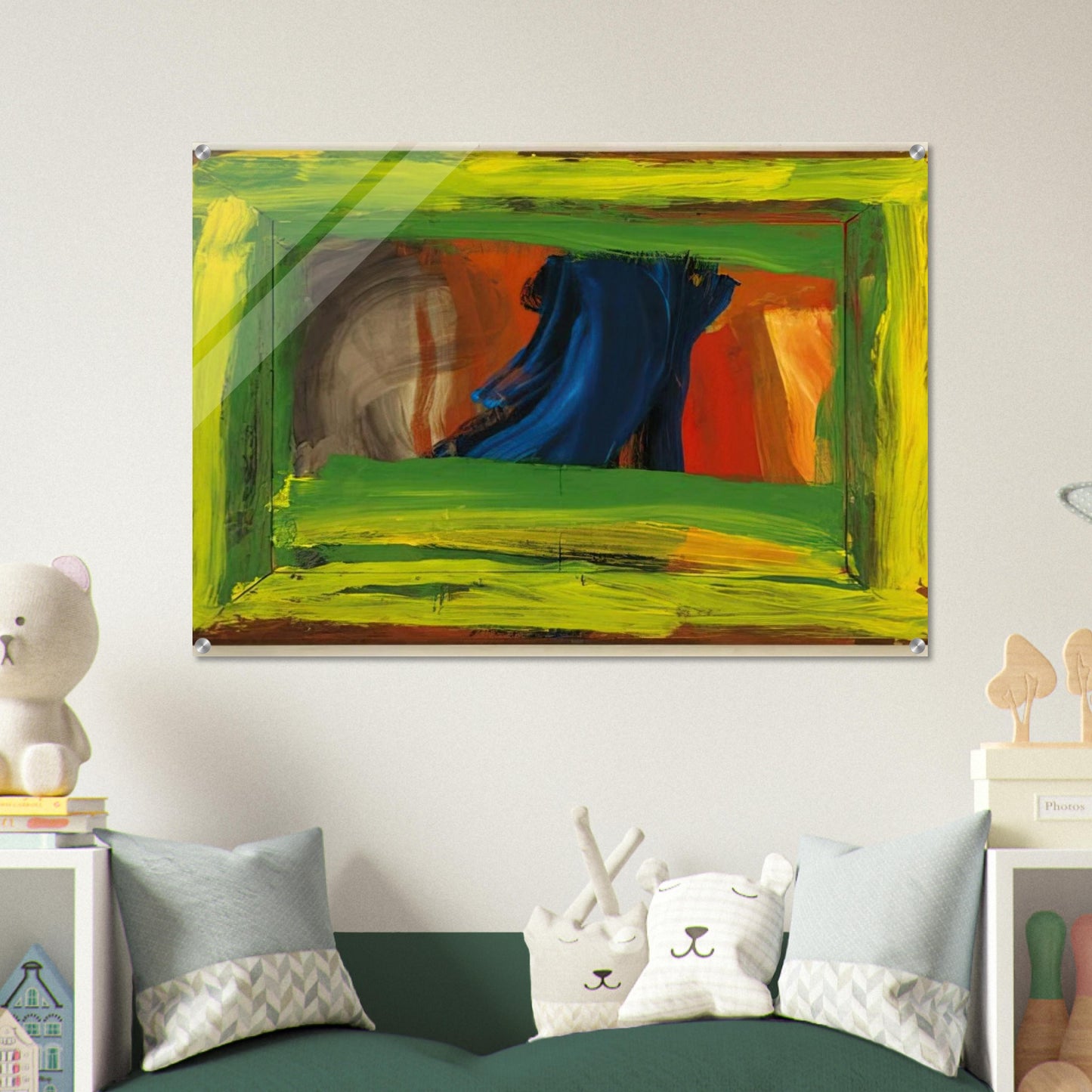 Night and Day - 1999 - Howard Hodgkin Acrylic Print - 70x100 cm / 28x40″ inches