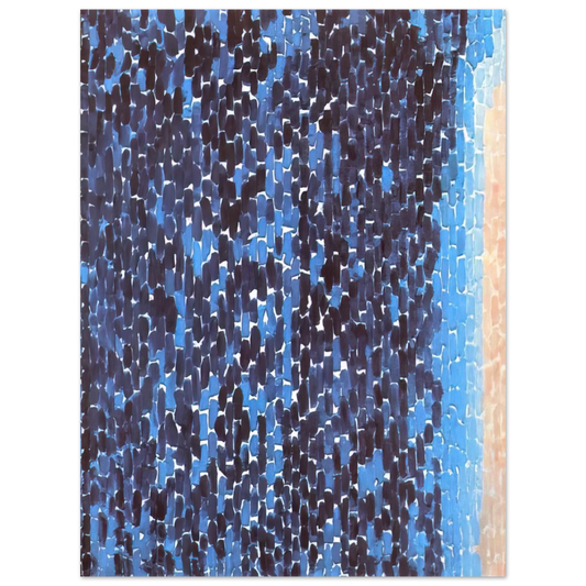 Alma Woodsey Thomas - NEW GALAXY 1970  75x100 cm / 30x40inches Fine Art Poster