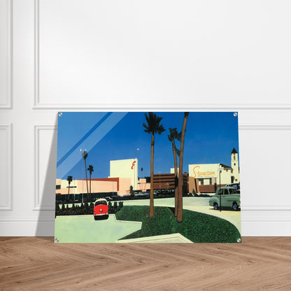 In the beginning Stonestown - Hiroshi Nagai Acrylic Print - 70x100 cm / 28x40″ inches