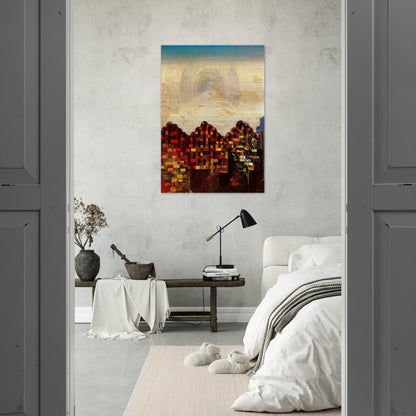 Paris dream - Max Ernst Brushed Aluminum Print - 70x100 cm / 28x40 inches | Max Ernst Aluminum Print | Max Ernst Prints