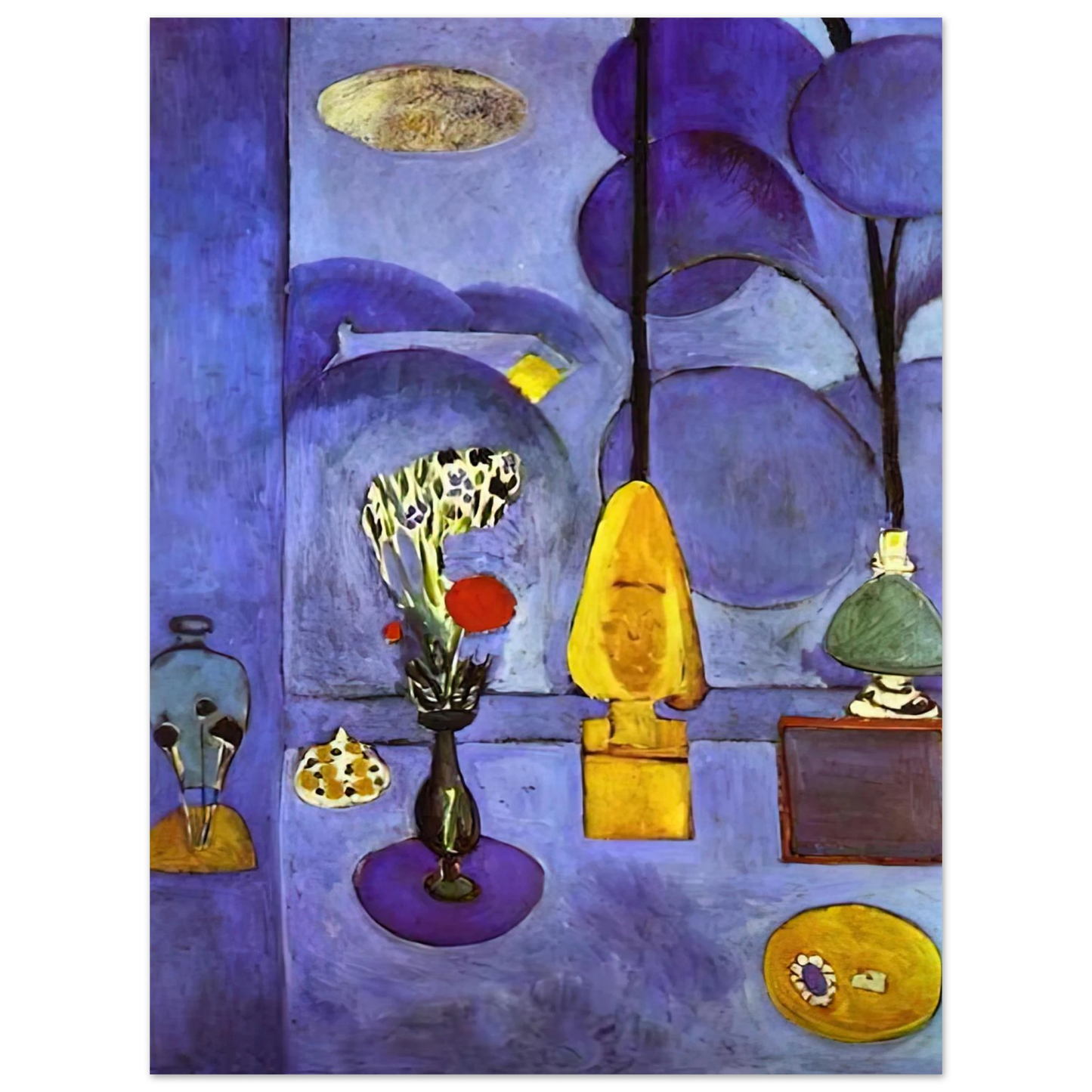 Henri Matisse - THE BLUE WINDOW 1911  75x100 cm / 30x40inches Fine Art Poster