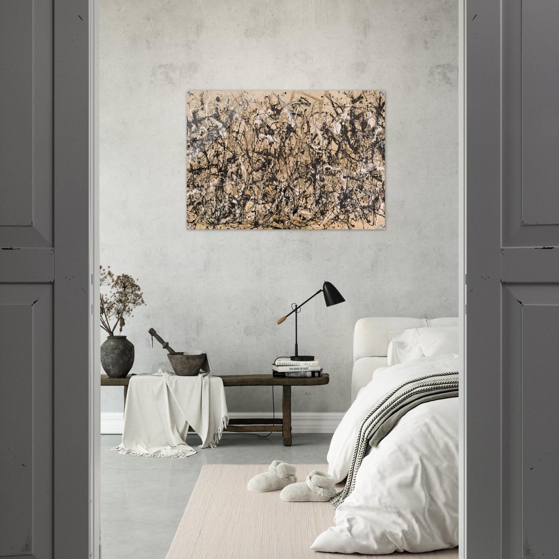 AUTUMN RHYTHM NUMBER 30 1950 - Jackson Pollock Acrylic Print - 70x100 cm / 28x40″ inches