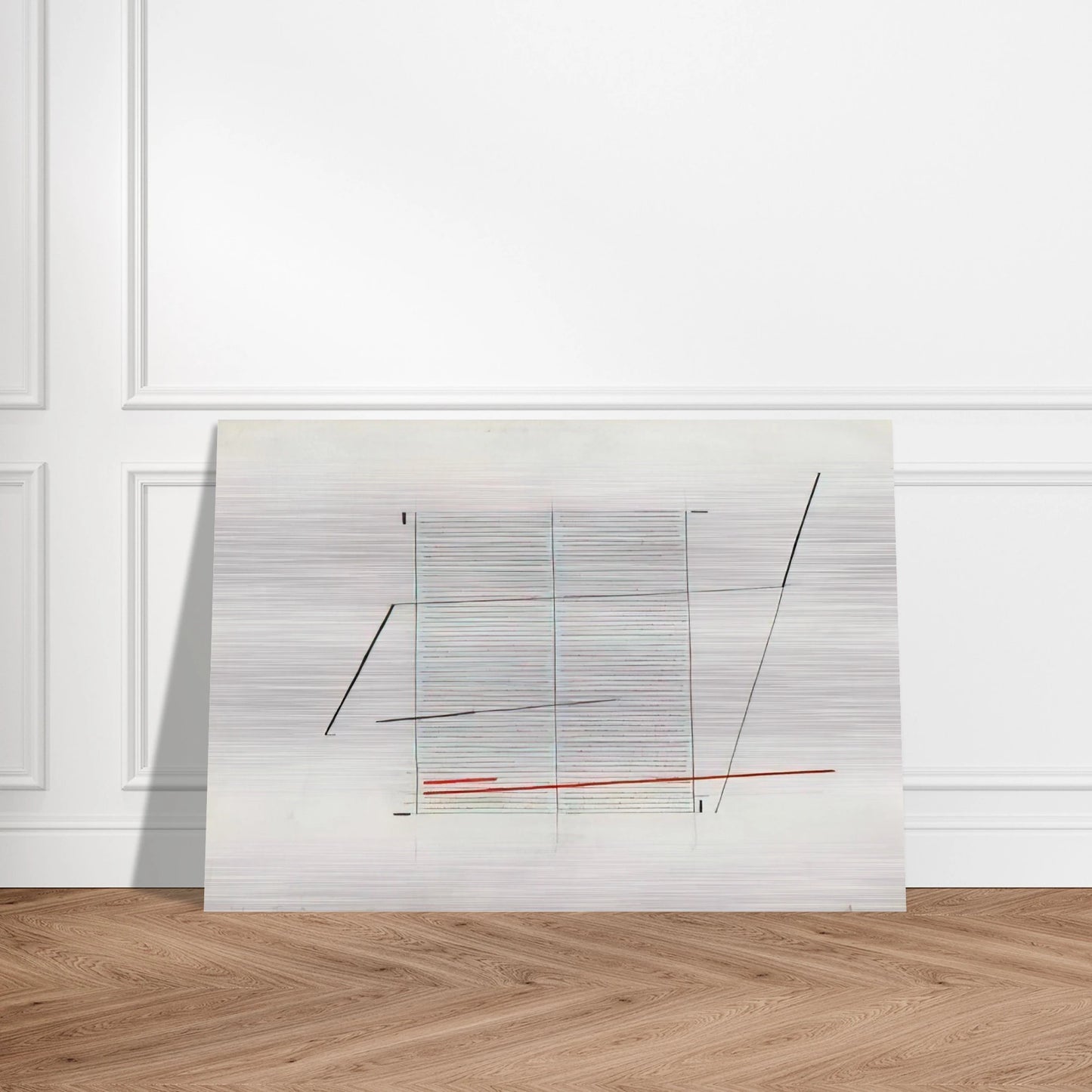 Acrilico K - 1979 - Bice Lazzari Brushed Aluminum Print - 70x100 cm / 28x40 inches | Bice Lazzari Aluminum Print | Bice Lazzari Prints
