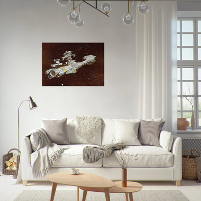 Chris Foss - Chris Foss Brushed Aluminum Print - 70x100 cm / 28x40 inches | Chris Foss Aluminum Print | Chris Foss Prints